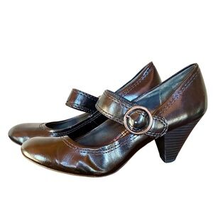 Elegant Brown Mary Jane Heels - American Eagle